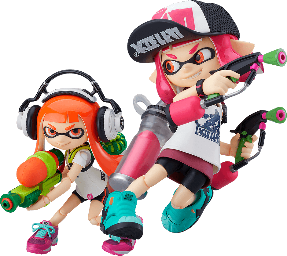 Here's Some Pictures - Figma Splatoon Figure (939x839), Png Download