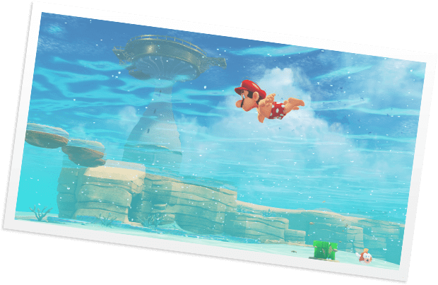 Mario Odyssey - Mario Series (620x403), Png Download
