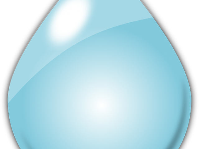 Drawn Water Droplets Single Tear - Circle (640x480), Png Download