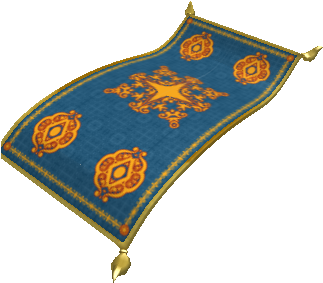 Clipart Black And White Stock Blue Soft Merino Png - Flying Magic Carpet Png (420x420), Png Download