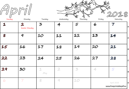 Kalenteri 2018 Toukokuu (437x300), Png Download