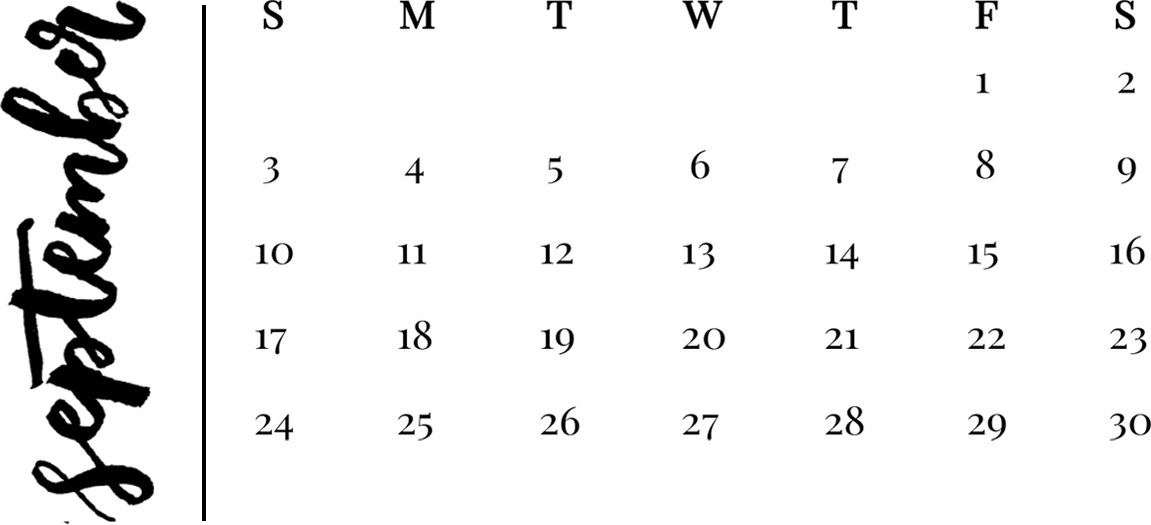 August - Number (1151x525), Png Download