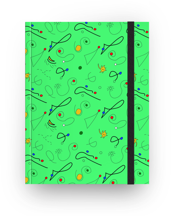 Caderno Arabescos Contemporâneos De Rosiane Douradona - Illustration (800x800), Png Download