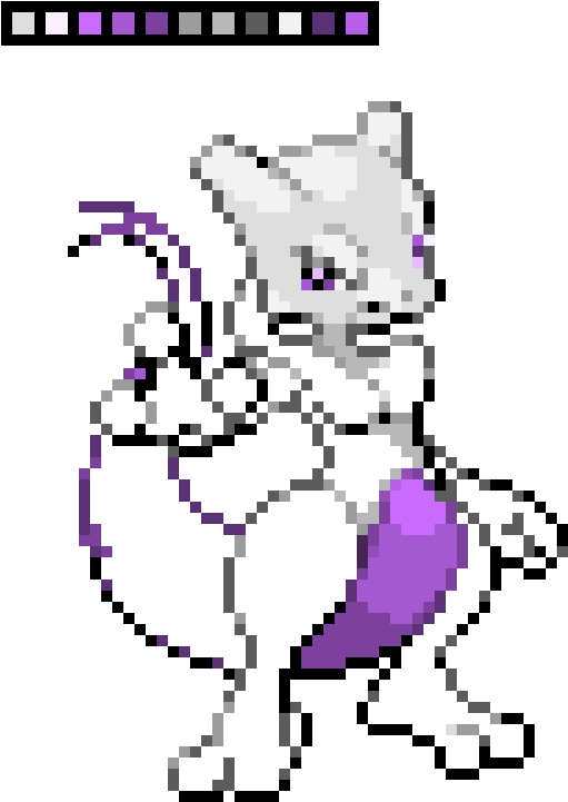Mewtwo (810x880), Png Download