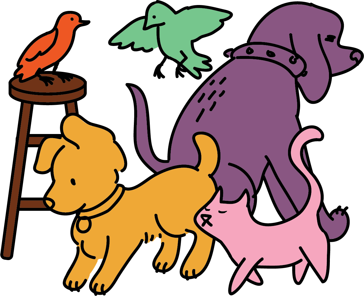 'dig' A New Dating App Which Connects Dog-people Will (1237x1005), Png Download