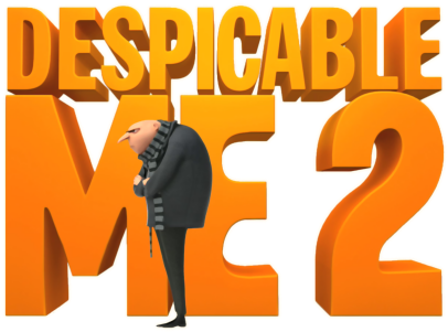 Despicable Me Logos - Despicable Me 2 Logo (800x310), Png Download