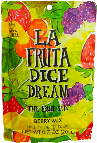 Our Berry Mix - Snack Mix Bayas De Fruta Liofilizada 20 Gr La Fruta (618x500), Png Download