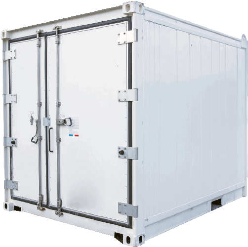 10ft Refrigerated Container - Refrigerated Container (750x581), Png Download