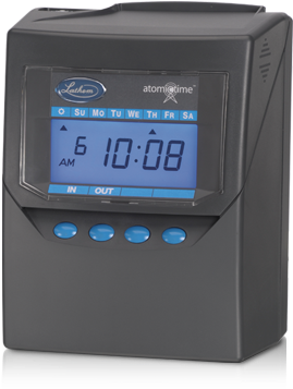 7500e Calculating Atomic Time Clock - Lathem 7500e (380x380), Png Download