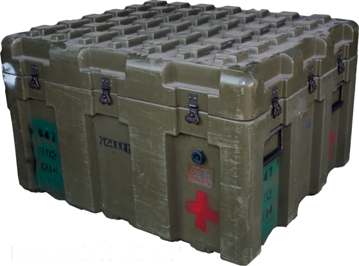 Us Military Surplus Storage Container (700x519), Png Download