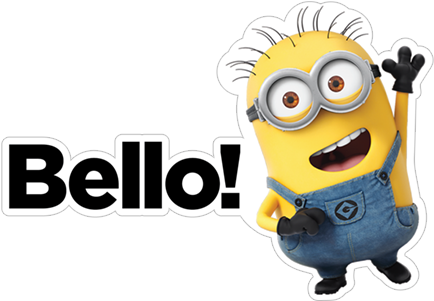 Viber Sticker «despicable Me» - Its Your Birthday Minions Birthday Card With Stickers (490x317), Png Download