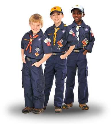 Boy Scouts Of America Uniform-need To Know What Uniform - American Cub Scout Uniform (386x484), Png Download