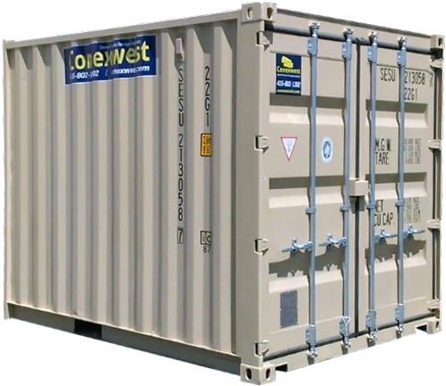 10ft Storage Container For Rent - Shipping Container (853x480), Png Download