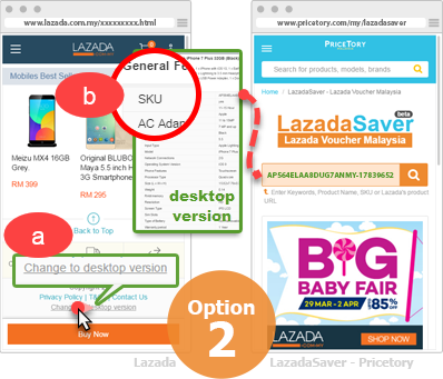 Paste The Sku To Lazadasaver Search Bar And Search - Lazada Sku (398x341), Png Download