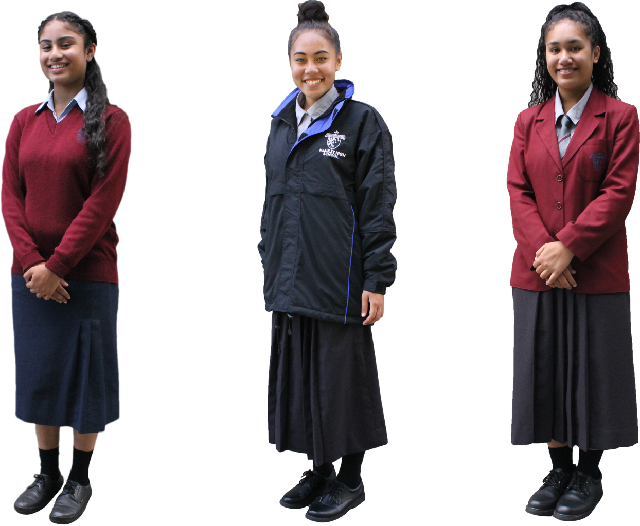 Jumper Jacket(centre) Blazer(right) - Mcauley High School 2017 (1244x1024), Png Download