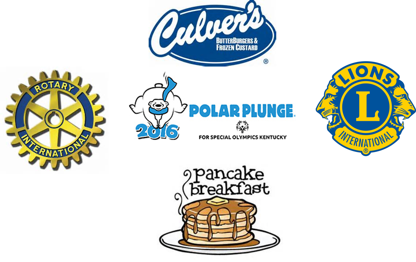 Polar Plunge Pancake Breakfast - Lions International Square Sticker 3" X 3" (1402x886), Png Download