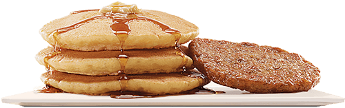 89 Cent Pancakes Burger King (500x540), Png Download