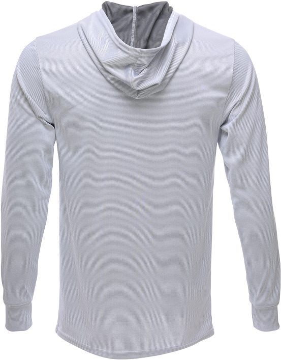 Unisex Long Sleeve Hoodie Bamboo Dry Shirt Back, - Long-sleeved T-shirt (800x800), Png Download