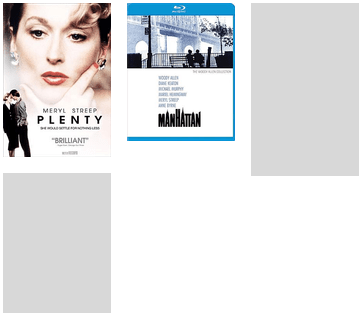 Meryl Streep Movies To See - Fox Searchlight Manhattan [blu-ray] Usa Import (436x360), Png Download