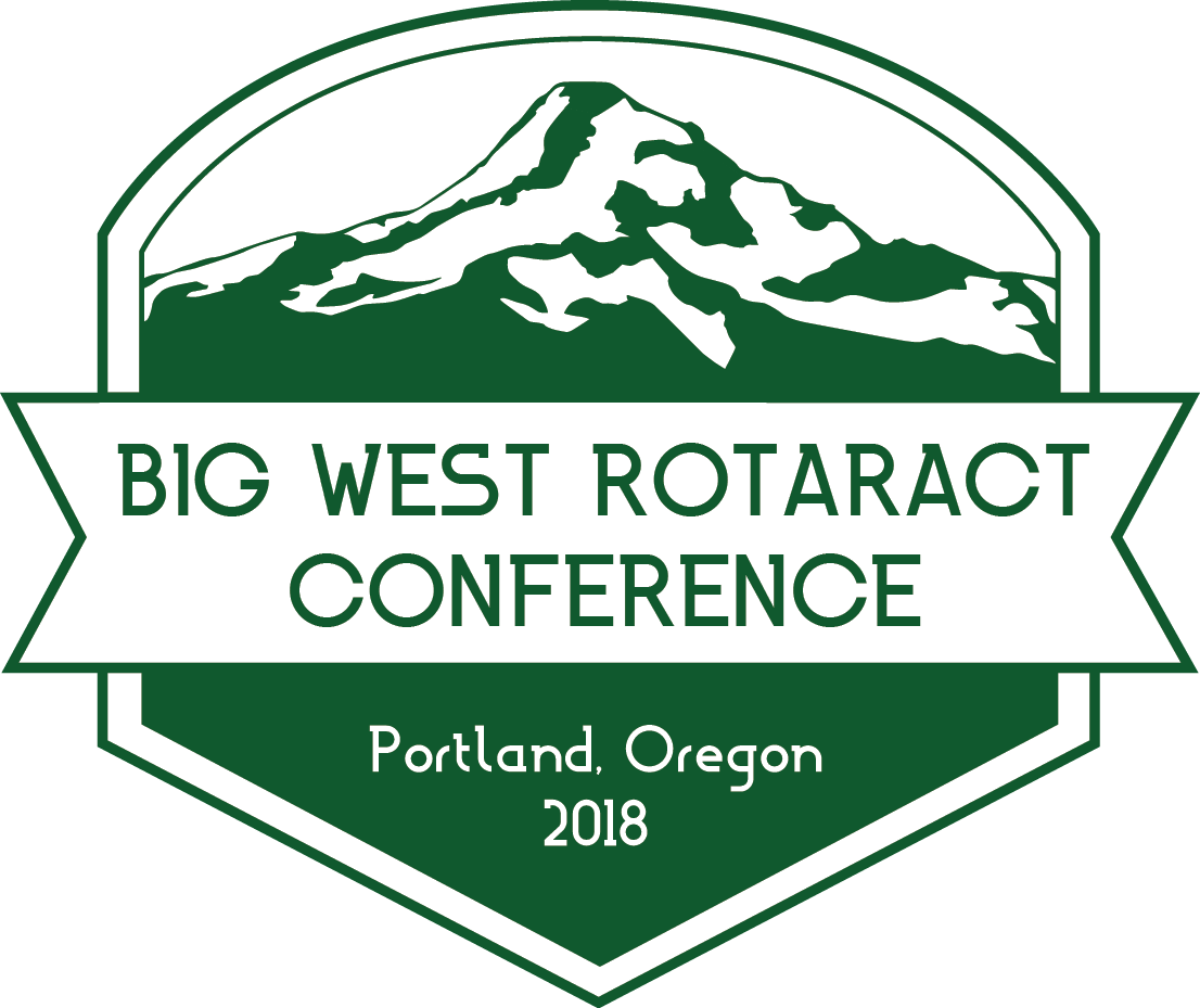 Rotaractors From All Across The West Coast Of North - Portland (1106x929), Png Download