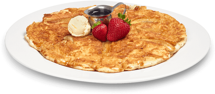 Brown Sugar Banana Pancake - Banana Pancakes (750x774), Png Download