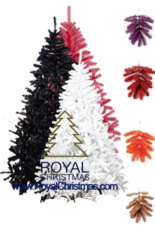 Color Trees Collection - Royal Christmas Maine Künstlicher Weihnachtsbaum Rosa (310x450), Png Download