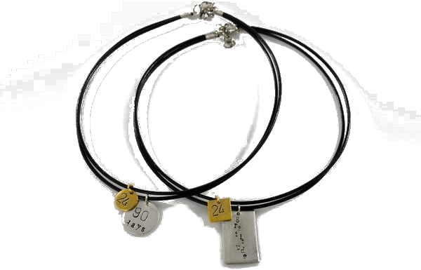 Charm Choker, 90 Days/24 Charm Necklace (600x385), Png Download