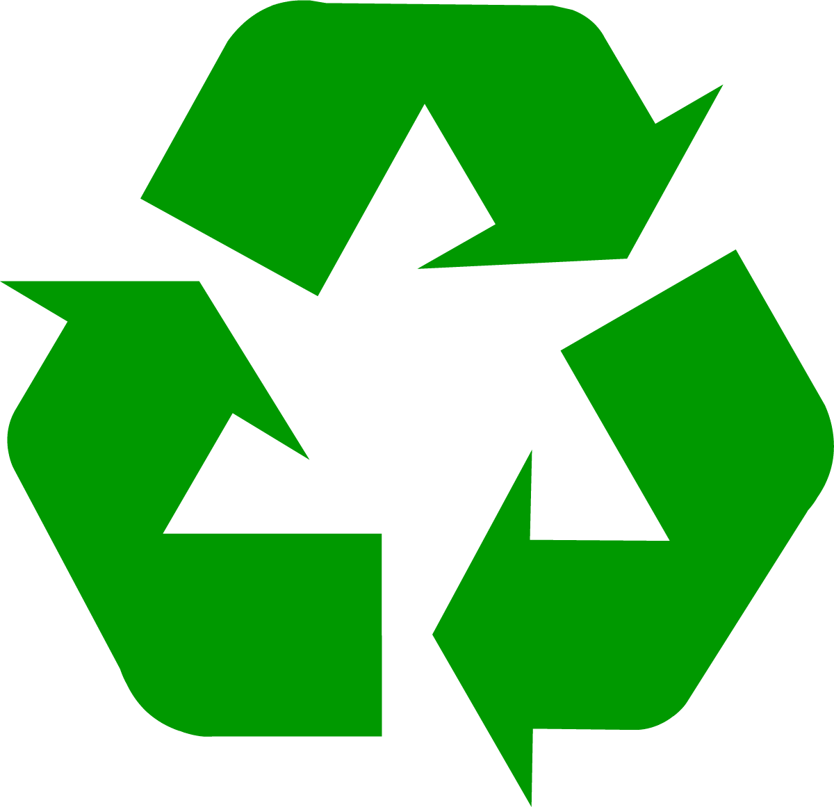 Dark Green Universal Recycling Symbol / Logo / Sign - Recycle Png (1200x1161), Png Download