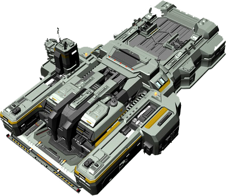 Render Of Halo Wars Bases (446x384), Png Download