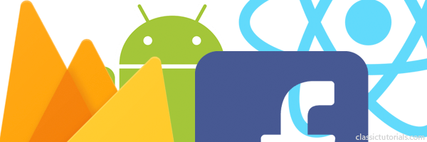 Social Authentication With Firebase On React Native (600x200), Png Download