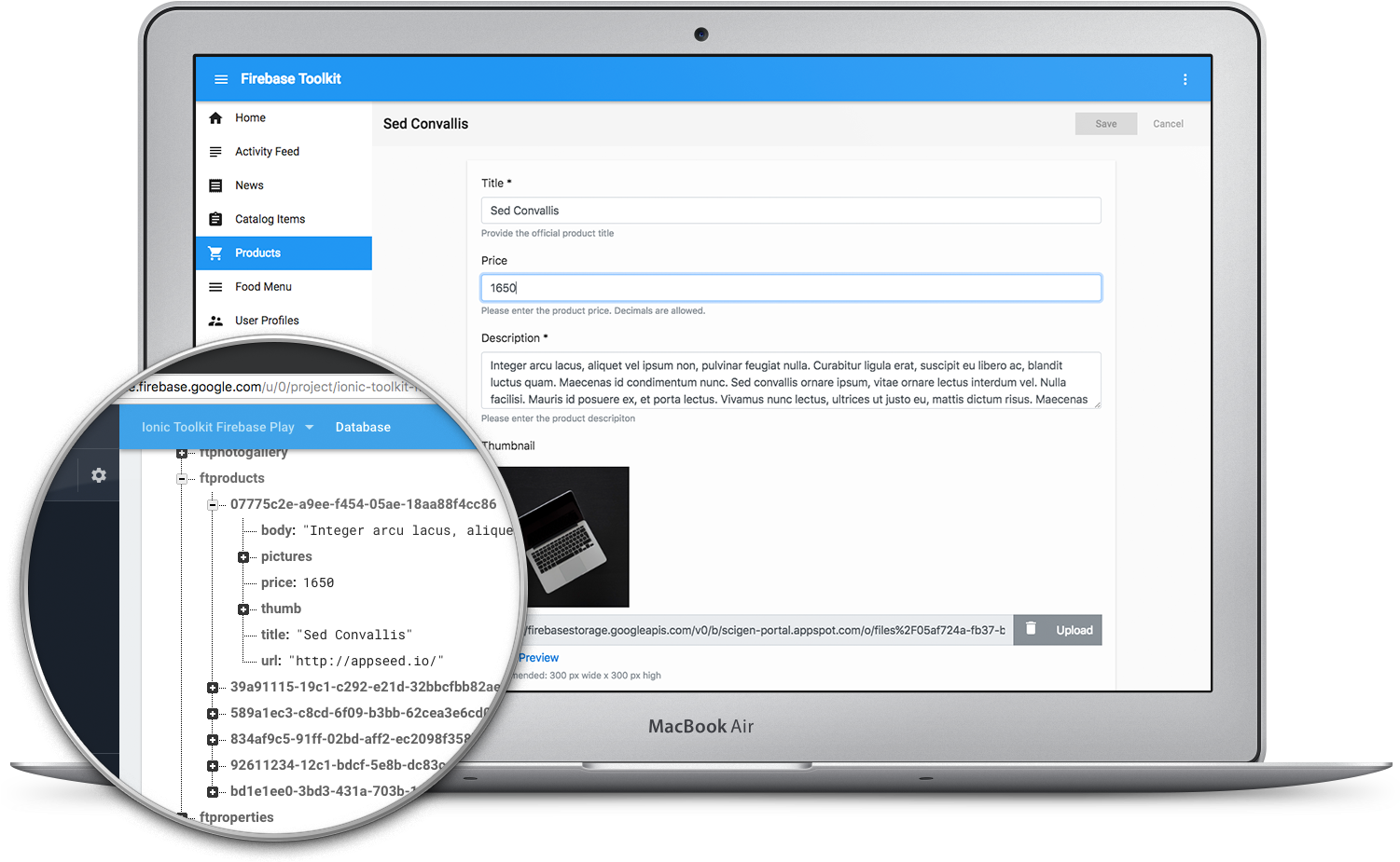 Firebase Admin Panel - Computer Icon (1500x1000), Png Download