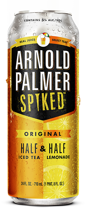 Arnold Palmer Spiked Can - Arnold Palmer Spiked Half And Half (280x678), Png Download