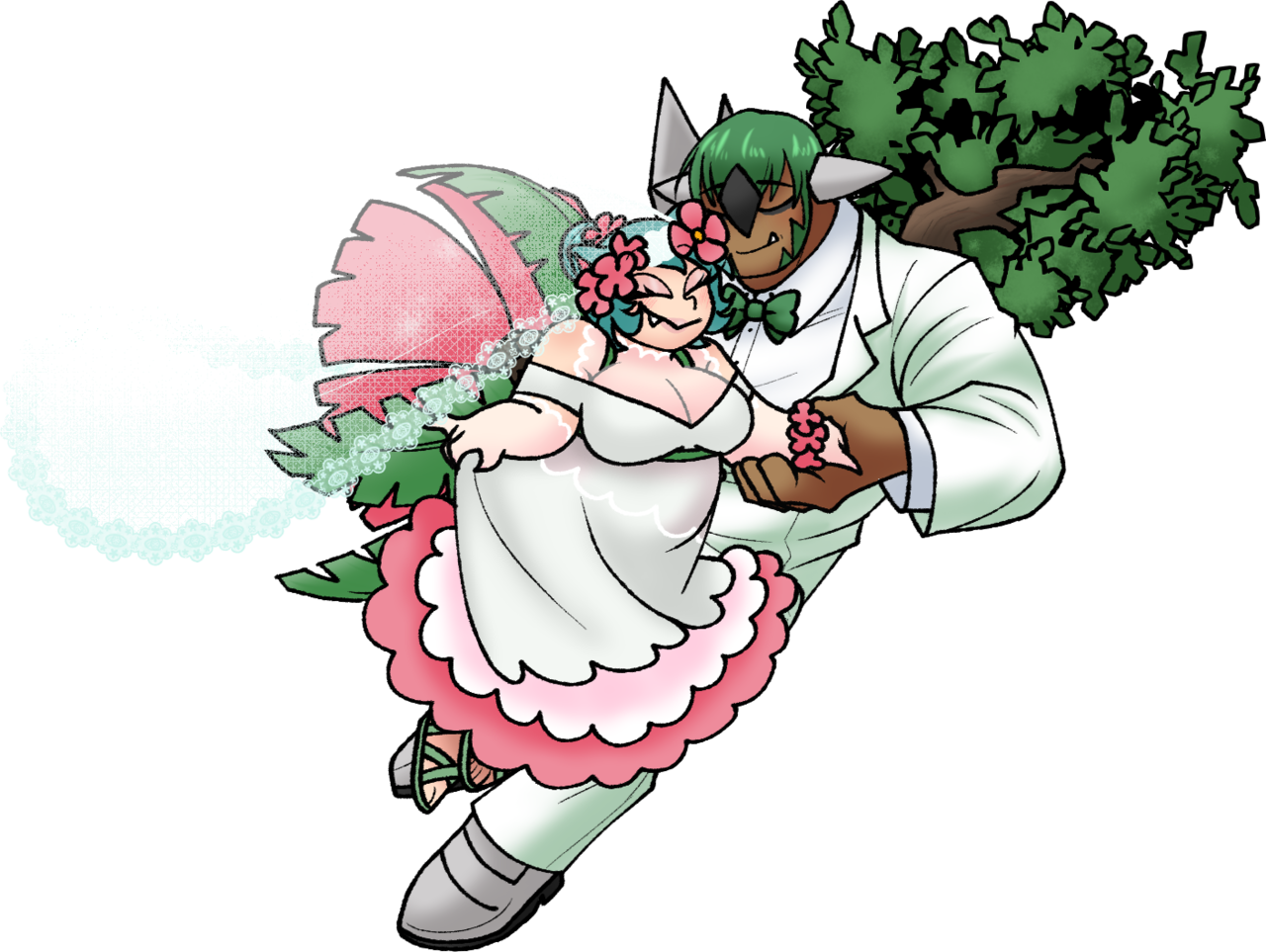 Pokemon Ocs Venosaur Torterra Neonanio (1280x963), Png Download
