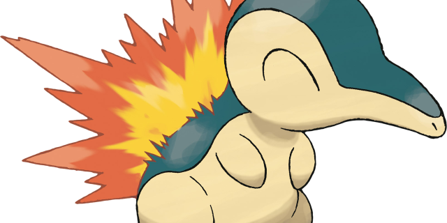 Pokemon Cyndaquil (640x320), Png Download