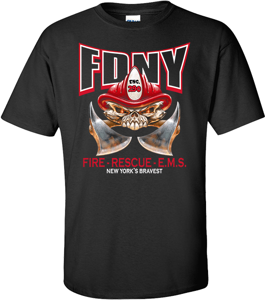 Custom Fdny Skull Tee Shirt - Star Wars Tričko (600x600), Png Download
