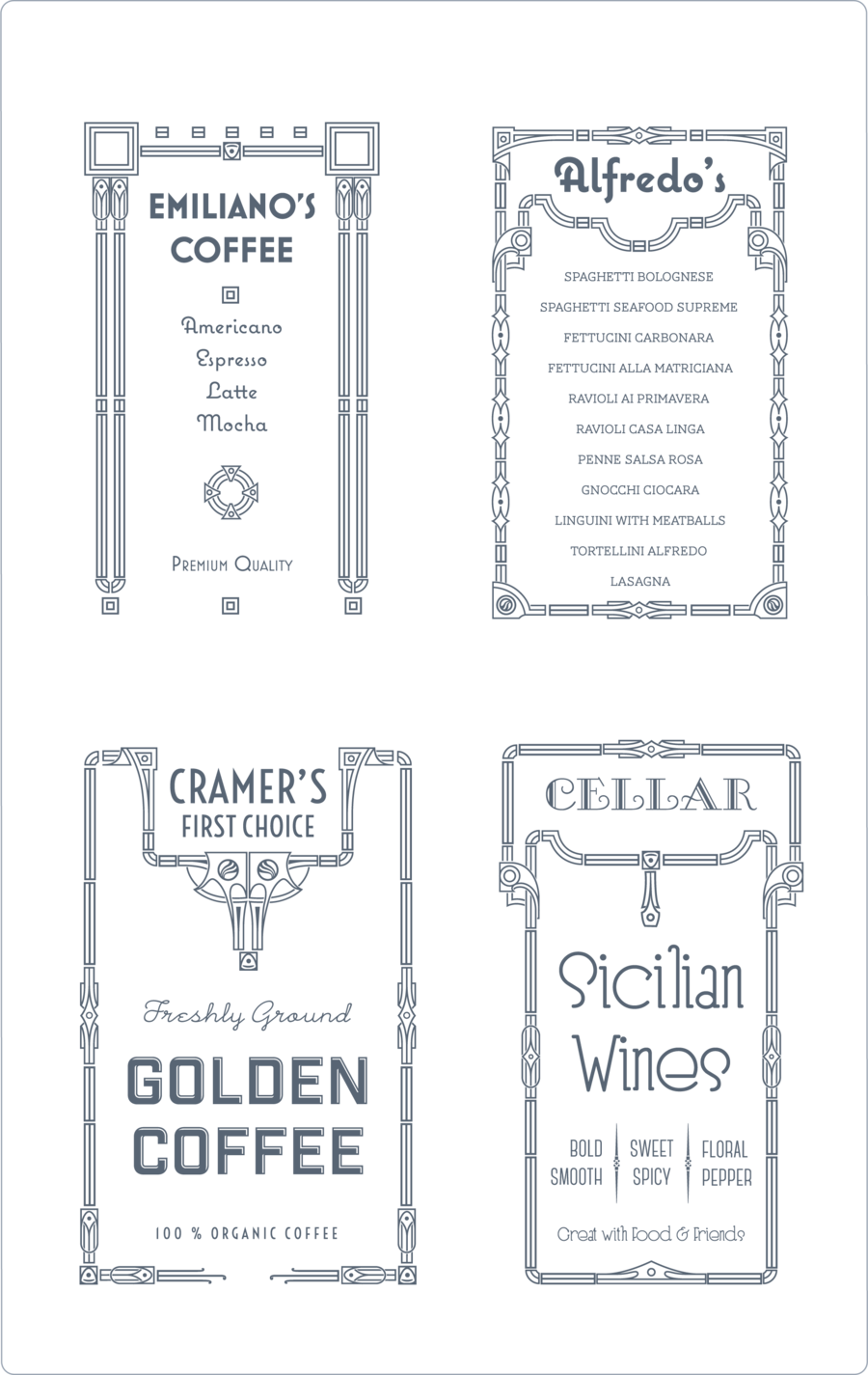 Download Paper Clipart Decorative Arts Art Deco - Document (900x1425), Png Download