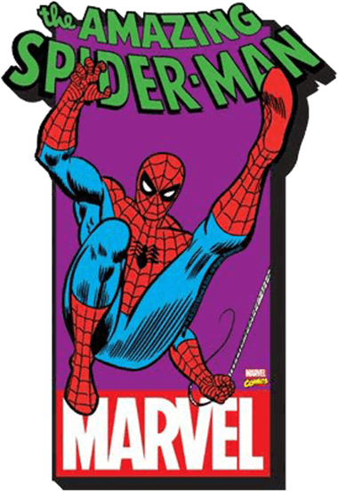 Spider-man Logo Magnet (555x555), Png Download