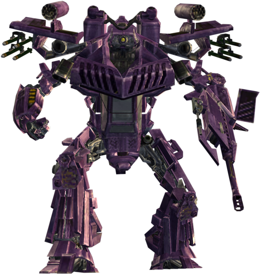 A Screencap Of The Decepticon Triple Changer Shockwave - Transformers The Game Decepticon Drones (879x910), Png Download