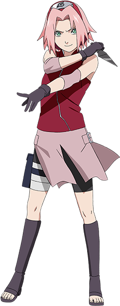 ☆5 Zetsu - Sakura Naruto (288x668), Png Download