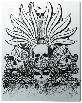 Tribal Skull Png (400x400), Png Download