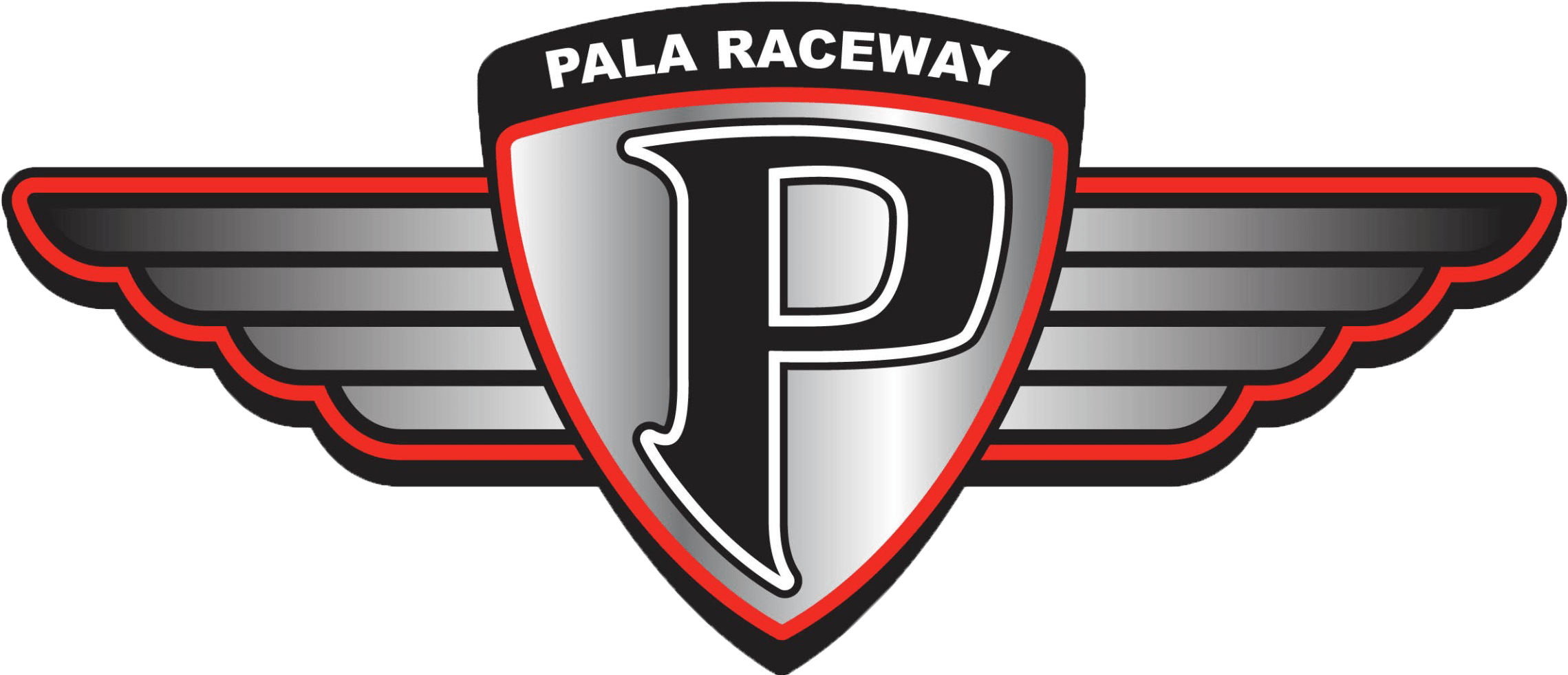 Pala Raceway Logo (2280x987), Png Download