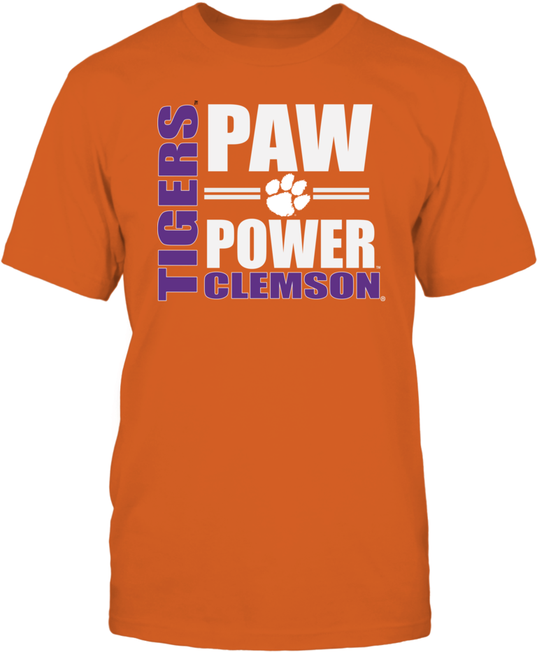 Clemson Tiger Football Paw Power T Shirt - Married Into This Uva Shirt (1000x1000), Png Download