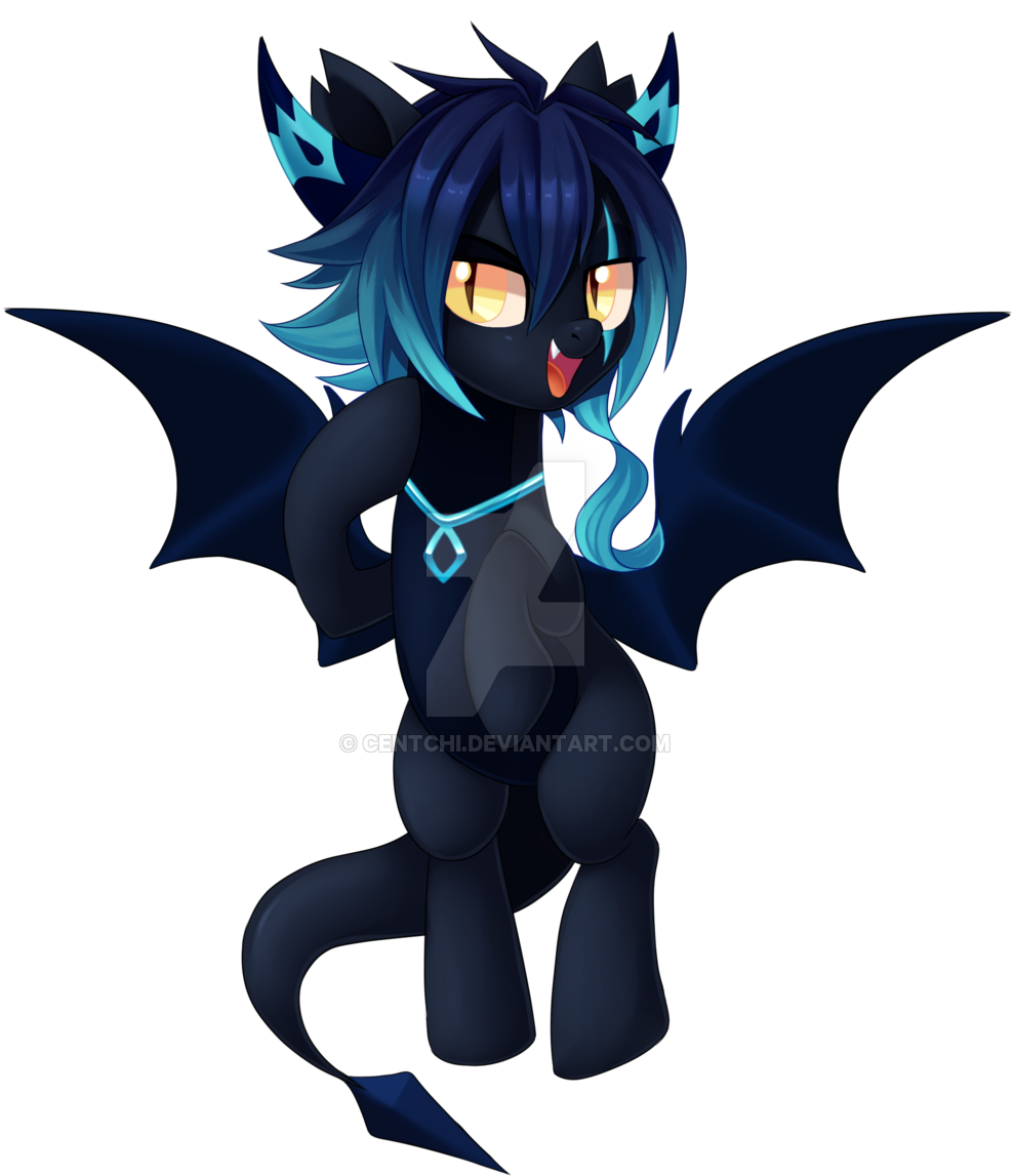 Centchi, Bat Pony, Cute, Demon, Dracony, Female, Hybrid, - My Little Pony: Friendship Is Magic (1024x1182), Png Download