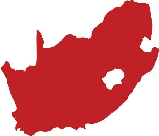 South Africa Map - South Africa Country Shape (640x640), Png Download