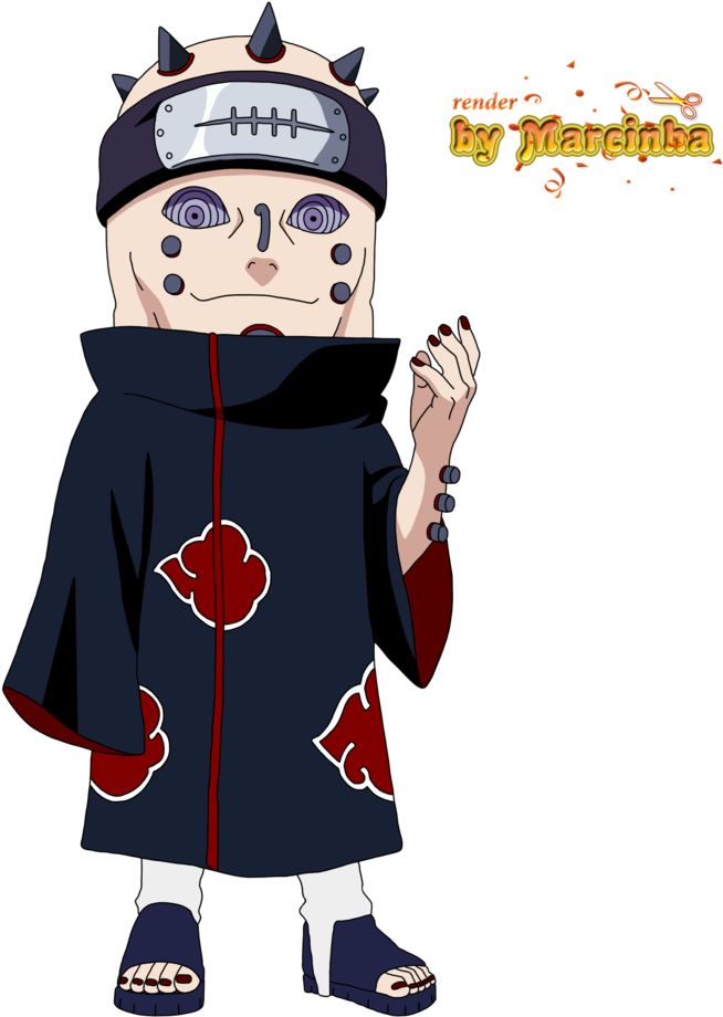 Naruto Pain Clipart Anime Chibi Maker - Itachi (755x1057), Png Download