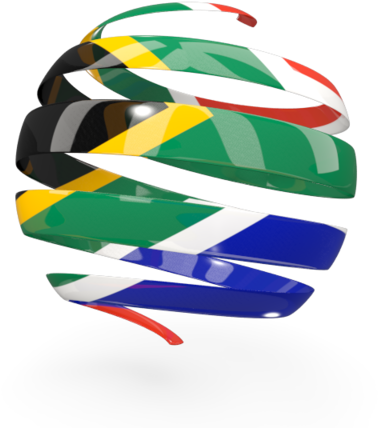 Illustration Of Flag Of South Africa - South African Flag Logos (640x480), Png Download