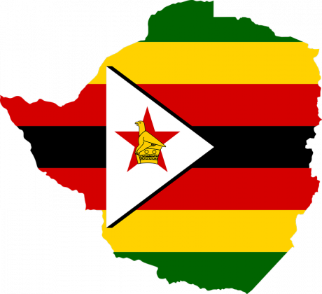 Featured Image - Clip Art Zimbabwe Flag (460x420), Png Download