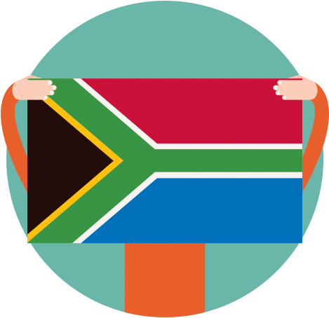 "the Top 20 South African Web Designers Share Their - South Africa (624x624), Png Download