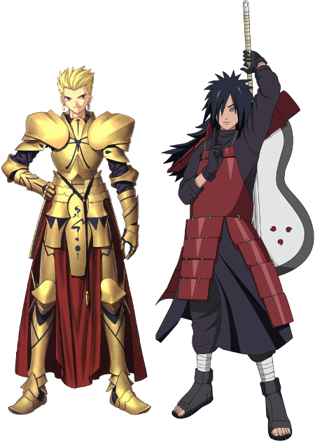 249kib, 450x630, Who Wins - Gilgamesh Fate Stay Night (450x630), Png Download