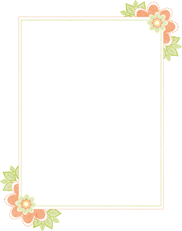 B *✿*spring Thing Bordes Decorados, Cosas Lindas, Marcos, - Paper (629x800), Png Download